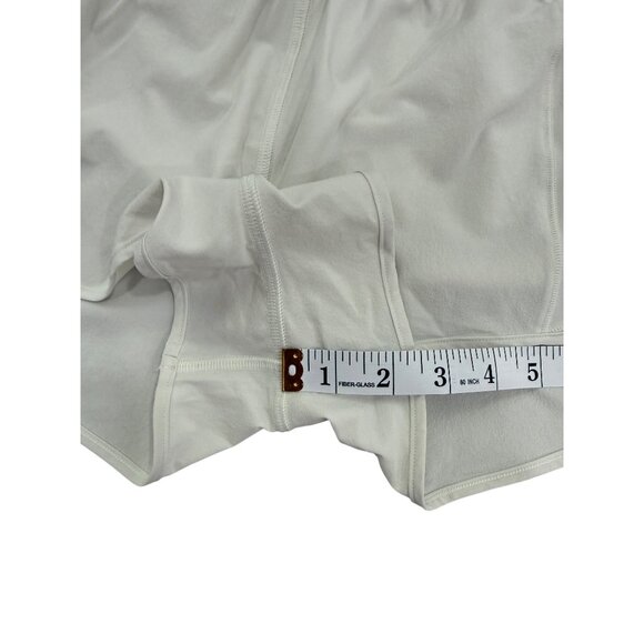 Lululemon Womens Hotty Hot LR Short 2.5" Lined White Running Size 14 NEW - Picture 8 of 8